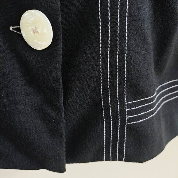 Vintage Button-Front Jacket - Picture 4 of 8
